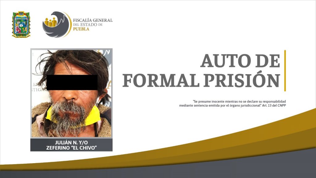 En 2013, “el chivo” sucio y depravado violó a niña de 8 años en Tehuacán