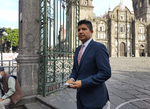 Video desde Puebla: Eduardo Rivera buscará diálogo con locatarios del mercado Amalucan