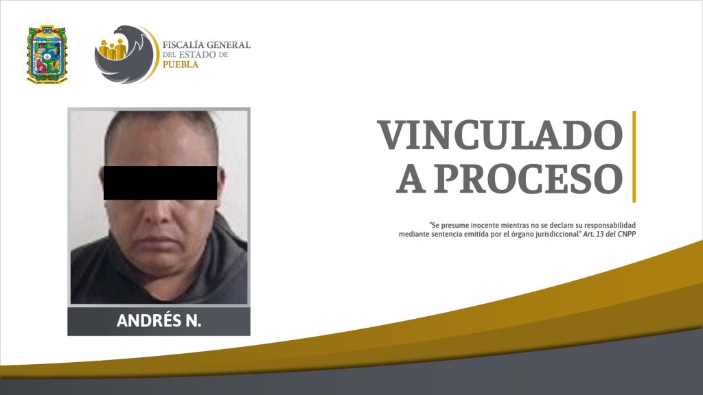 FGE Puebla obtuvo vinculación a proceso contra presunto tratante