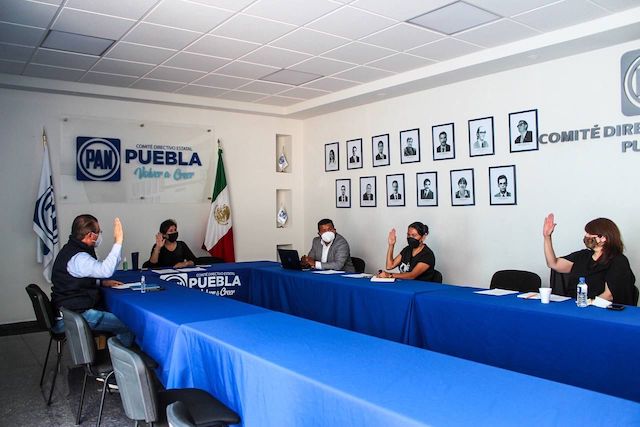 Queda instalada la comisión estatal organizadora para la elección del cde PAN Puebla 2021-2024
