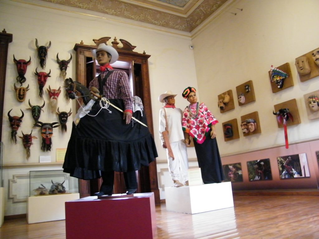 Máscaras de San Luis Potosí en el Museo Nacional de la Máscara