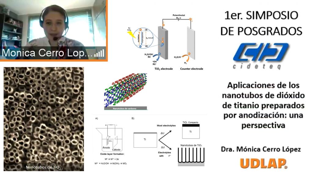 Académica UDLAP participa en Simposio de Posgrados del CIDETEQ