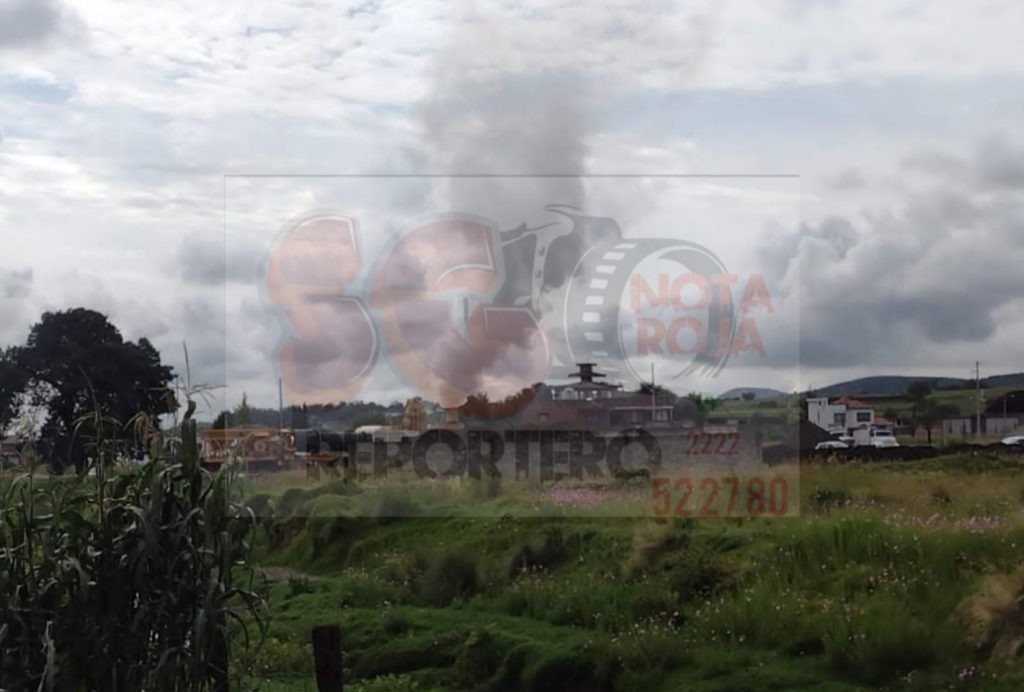 Presunta fuga de gas moviliza cuerpos de emergencia en Amozoc