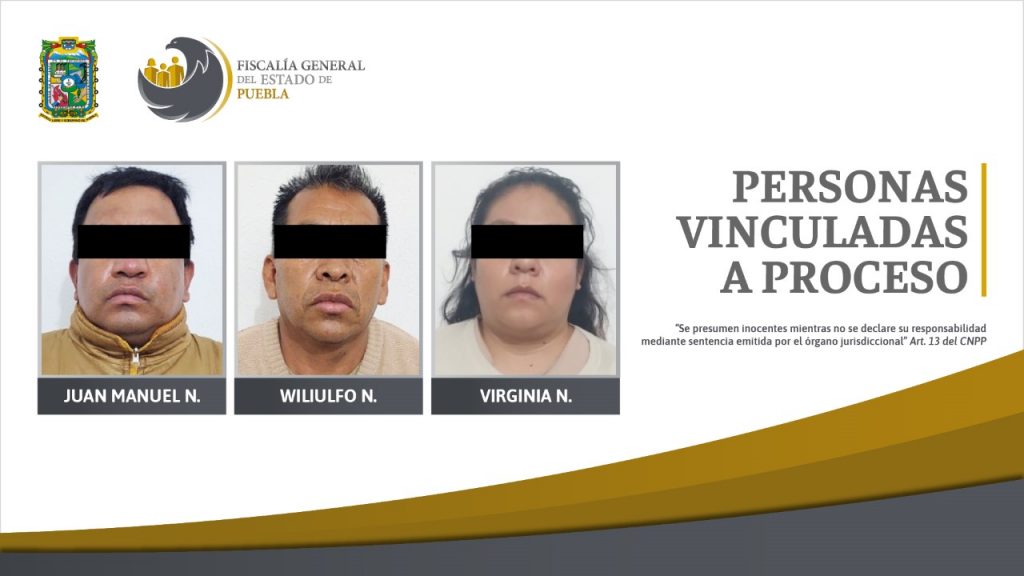 FGE obtuvo vinculación a proceso de tres personas por lenocinio