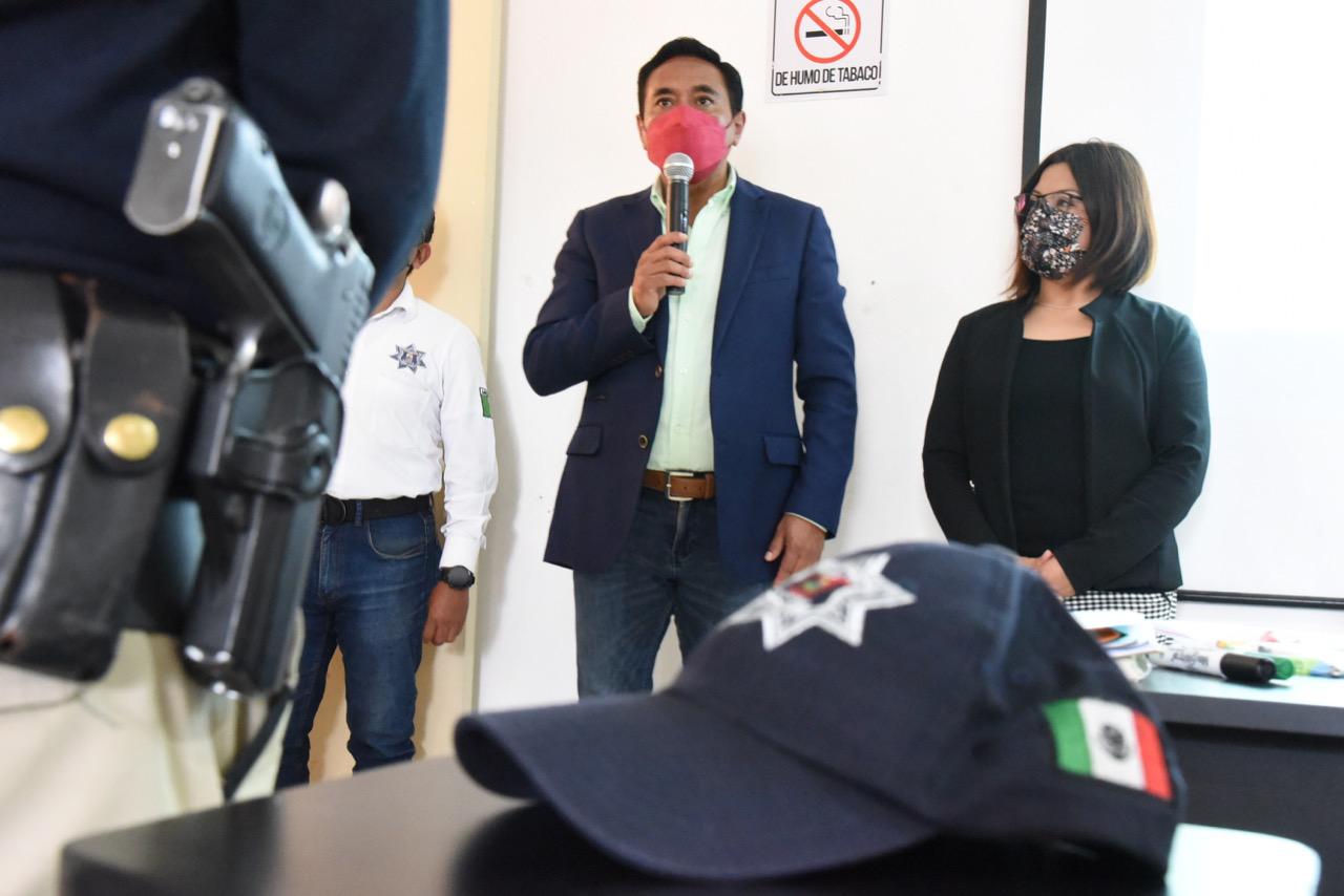 Imparte Ayuntamiento de Tlaxcala capacitación bilingüe para Policía Turística