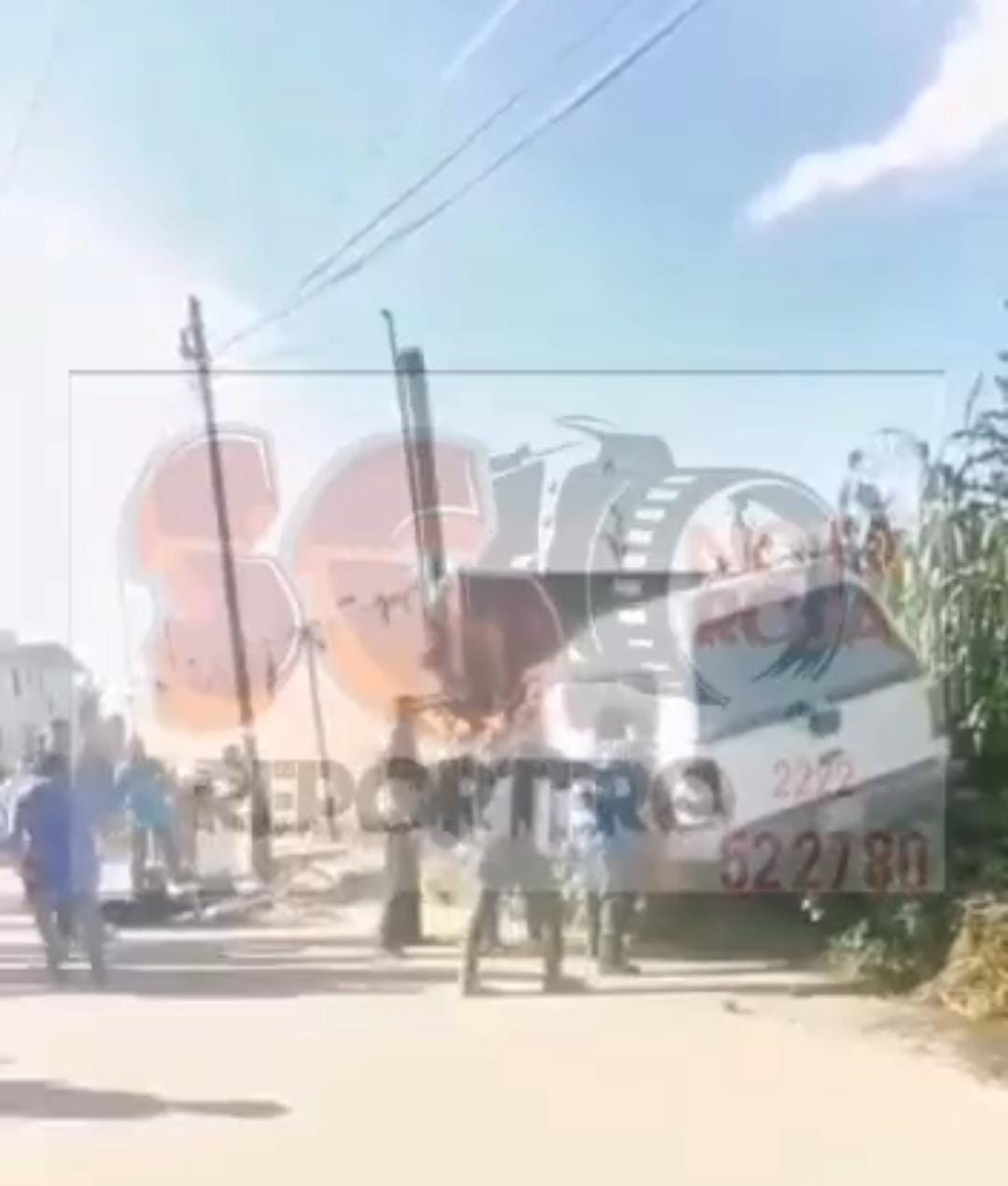 Video desde Puebla: Conductor de camioneta atropella a padre e hijo que iban en una bici en Cholula
