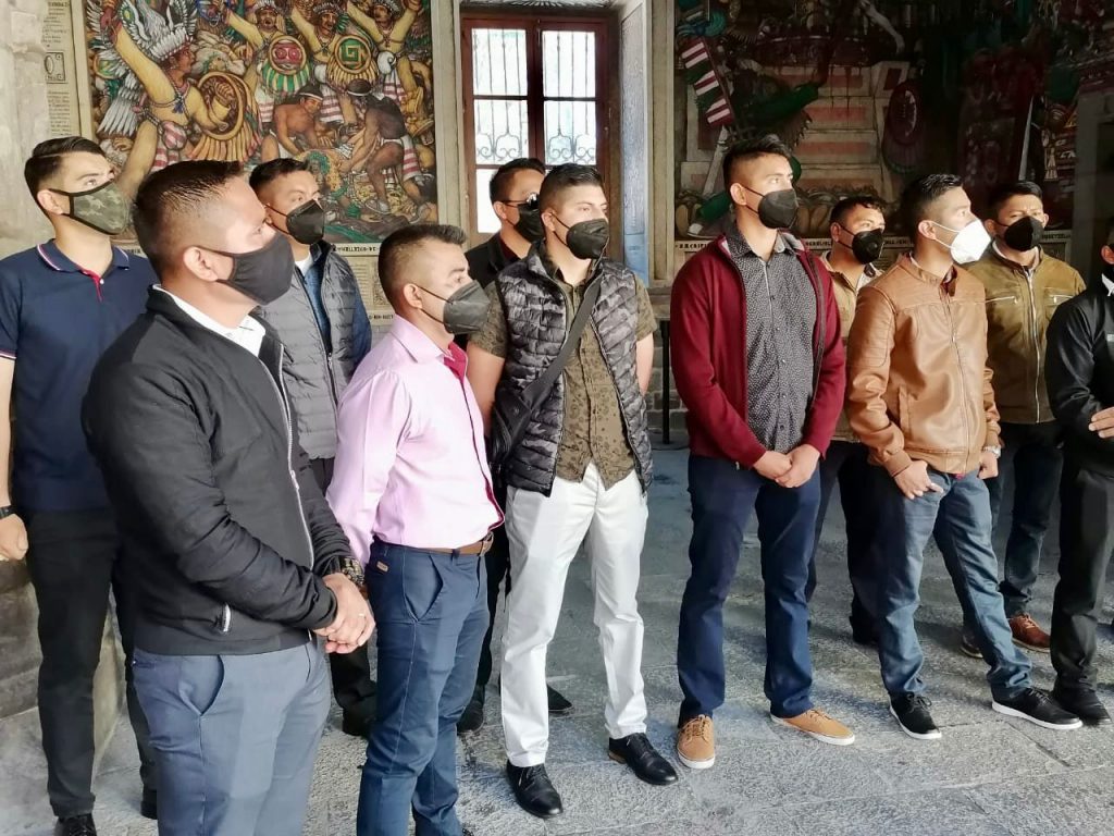 Muestra la ciudad de Tlaxcala su belleza y atractivos al Escuadrón de Caballería de Mazaquiahuac