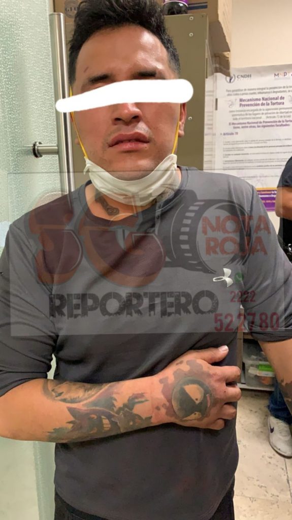 Presunto ladrón se le escapa a policías municipales del C5…lesionado y esposado