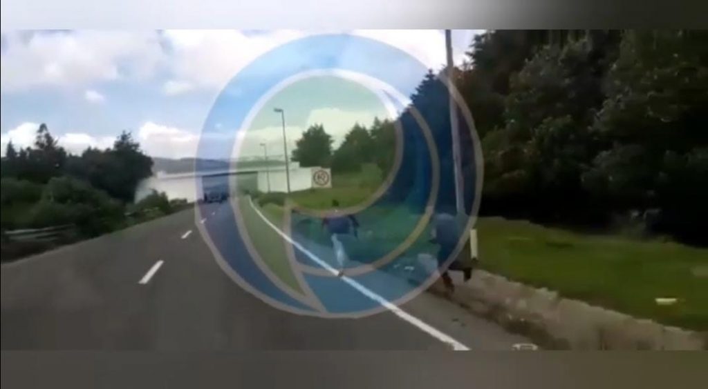 Video desde Puebla: Intentan asaltar a transportista en la Puebla-Orizaba