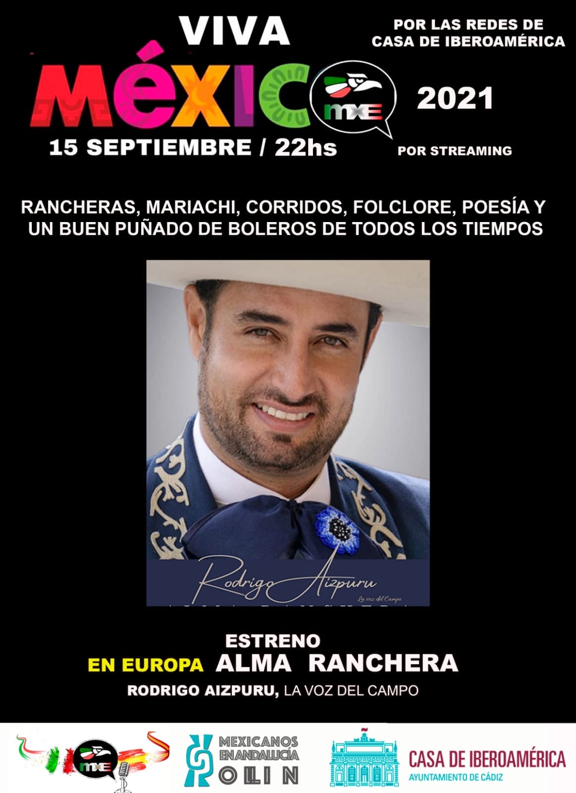 Rodrigo Aizpuru ya suena con “Alma Ranchera” en España