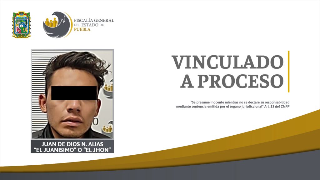 Prisión preventiva por privar de la vida a un hombre en Tepexi