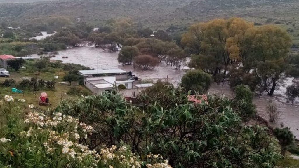 Se desborda presa San Aparicio en Zacatecas; hay riesgo de inundaciones en Aguascalientes