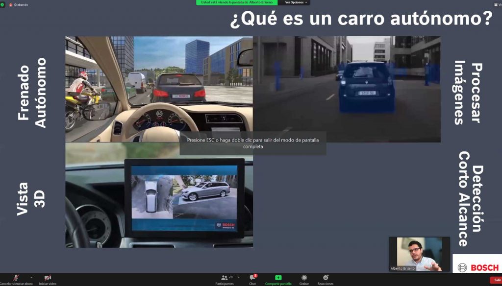 Los autos autónomos son ya una realidad: Ing. Alberto Briseño