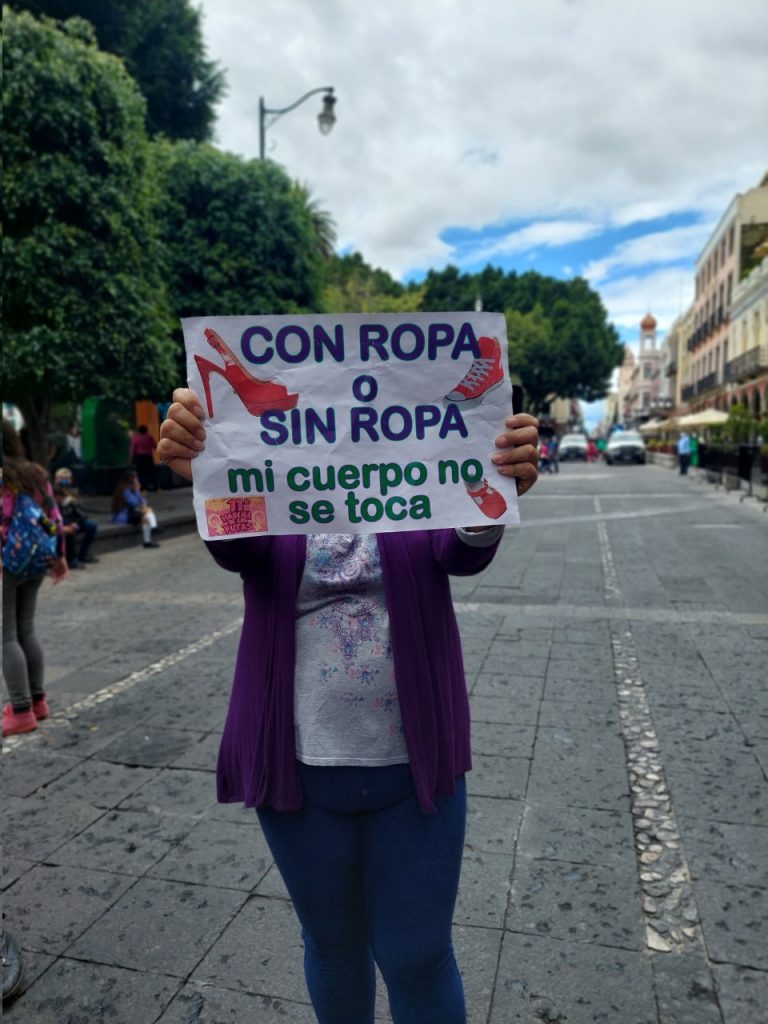 Realizan en Puebla la Marcha de las Putas número 11