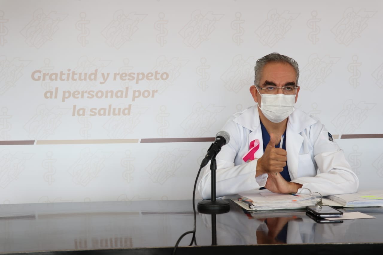 Permanecen intubadas 44 personas por Covid en Puebla, informó el secretario de Salud