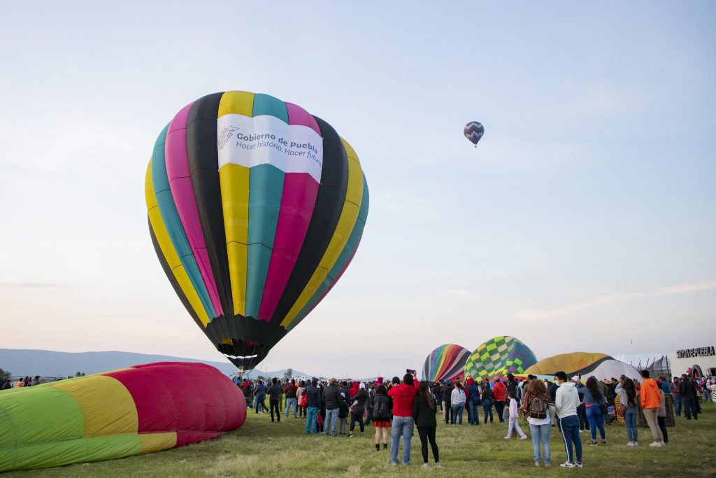 Registra primer festival del globo afluencia de más de 15 mil personas