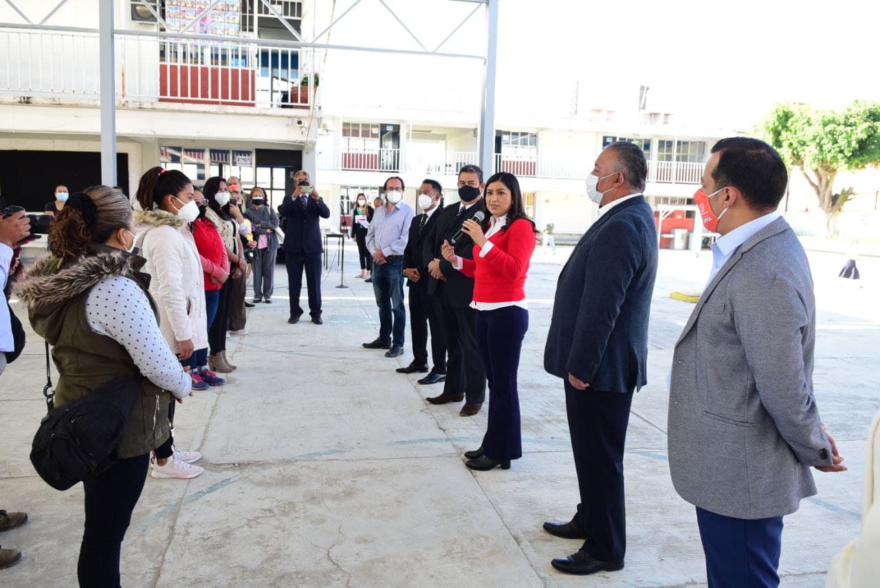Inaugura Ayuntamiento de Puebla acciones de presupuesto participativo en la junta auxiliar Ignacio Zaragoza