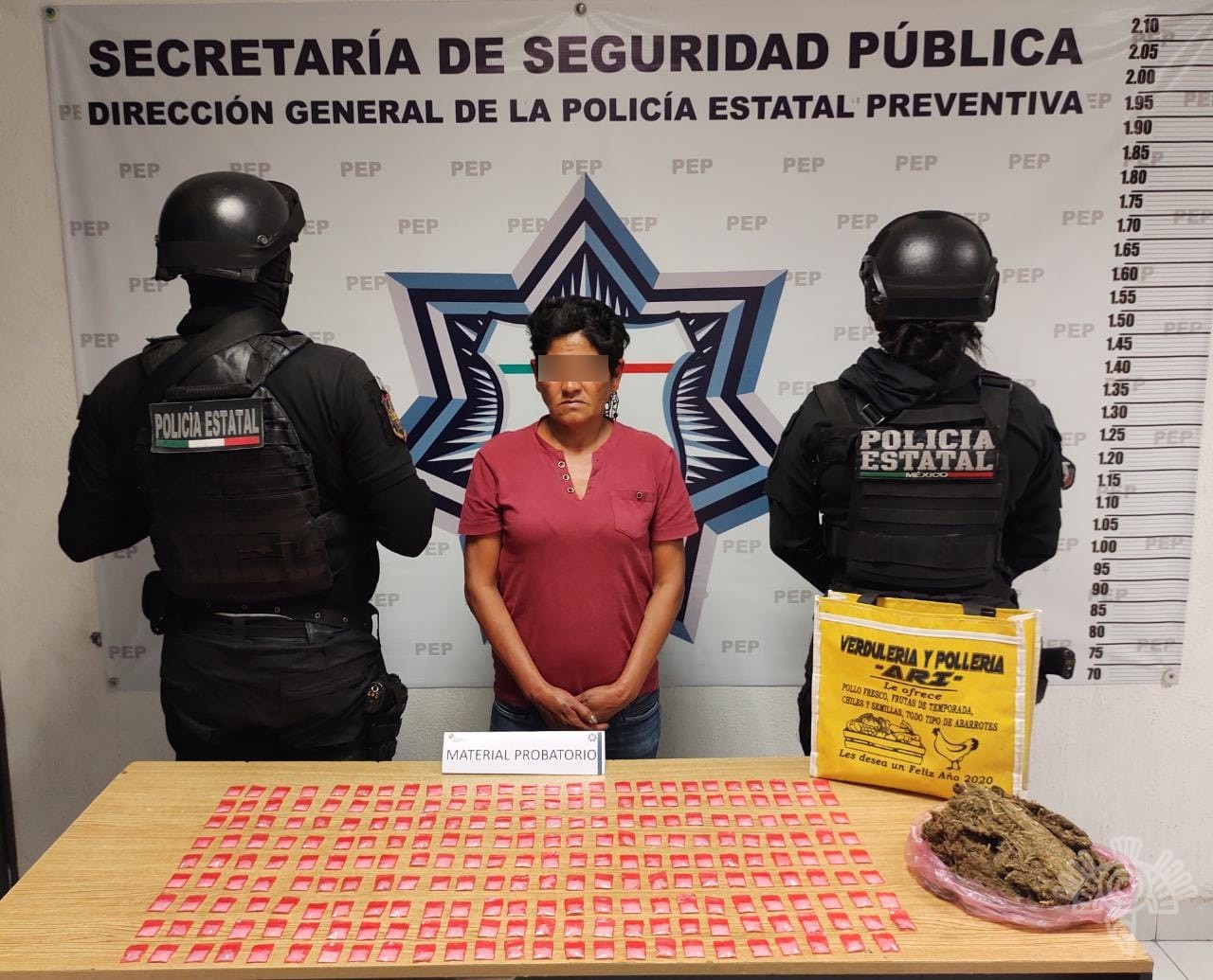 En pocos meses, detienen por segunda vez a mujer narcomenudista del grupo Los Sinaloa