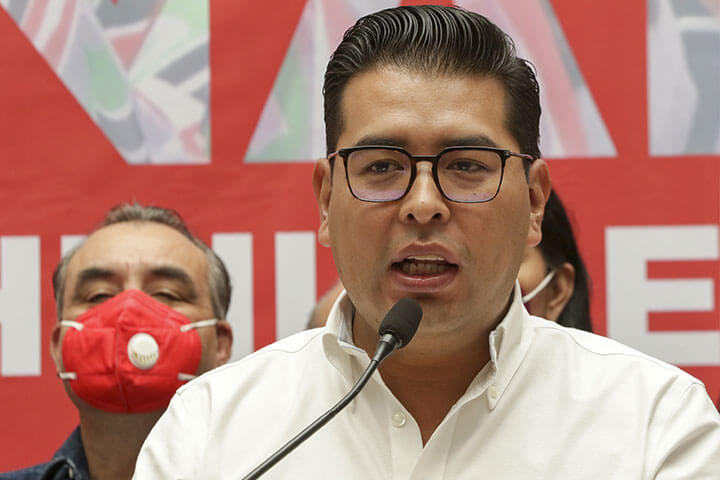 Néstor Camarillo sale a la defensa de Eduardo Rivera y critica a Genoveva Huerta