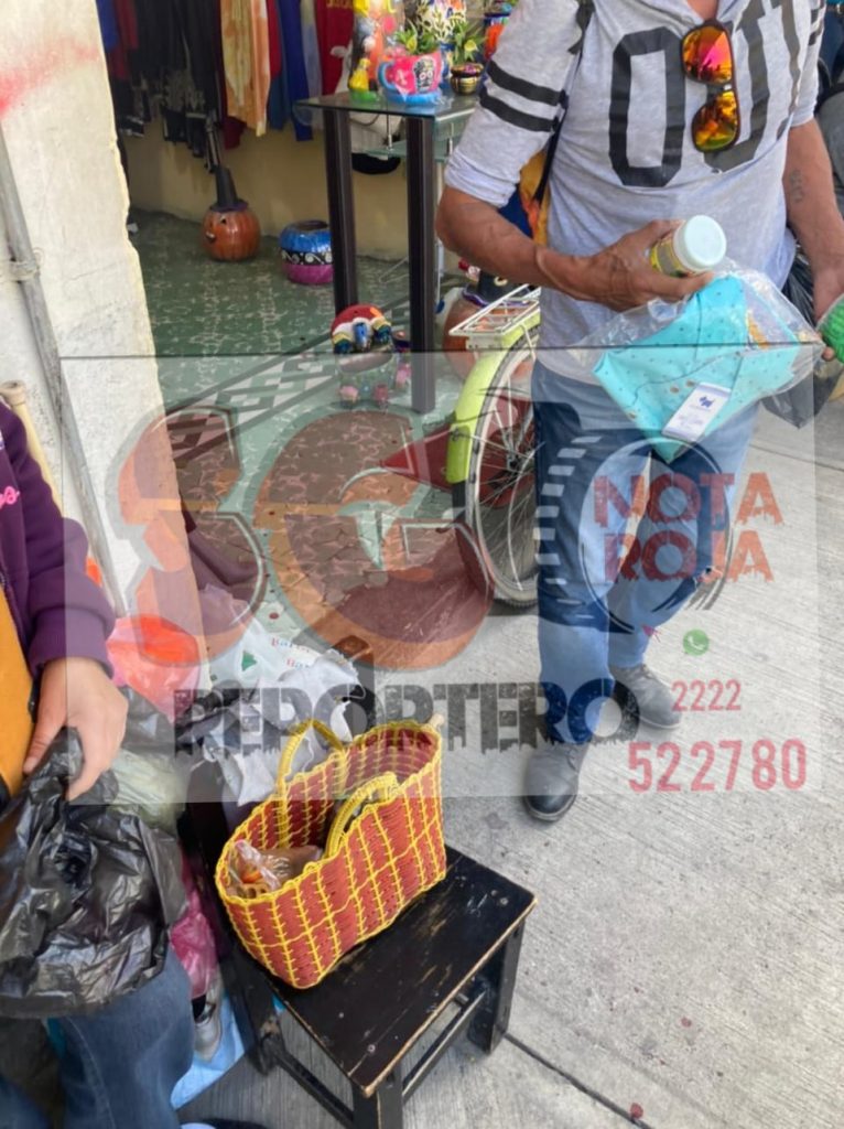 Balean a hombre en Texmelucan y se va por su propio pie.