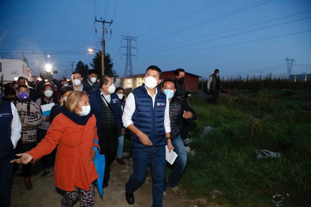 Video desde Puebla: Eduardo Rivera Pérez pone en marcha las “Caminatas por la seguridad”
