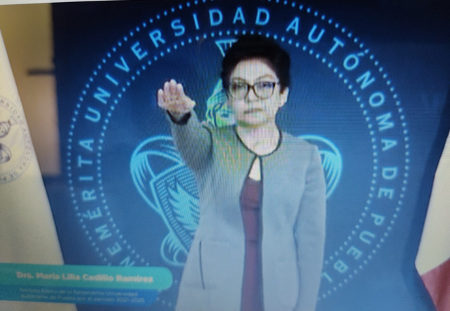 Video desde Puebla: Lilia Cedillo rinde protesta como rectora de la BUAP y subraya que no se permitirán abusos
