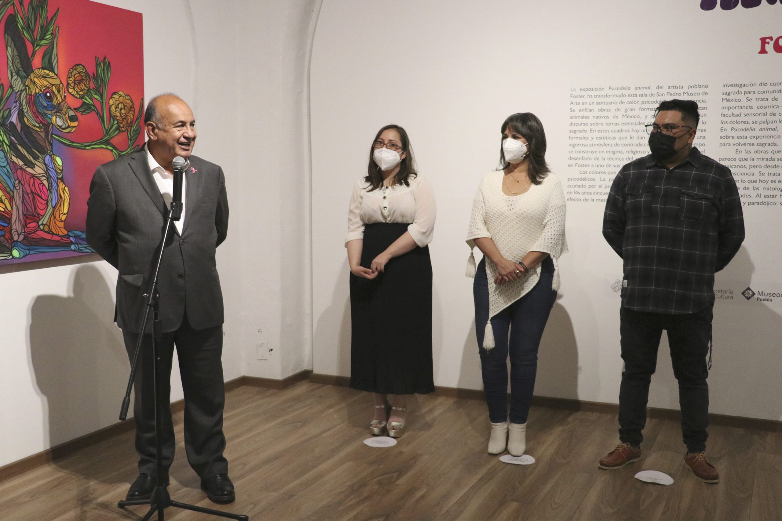 En San Pedro Museo de Arte, Cultura inaugura exposición “Psicodelia Animal”