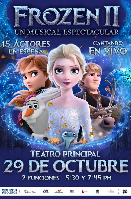 “Frozen 2 El Musical” llega a Puebla