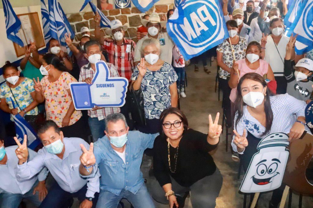 A los panistas poblanos no les gustan las improvisaciones, ni que los visiten solo en campañas, quieren una dirigencia cercana: Genoveva Huerta