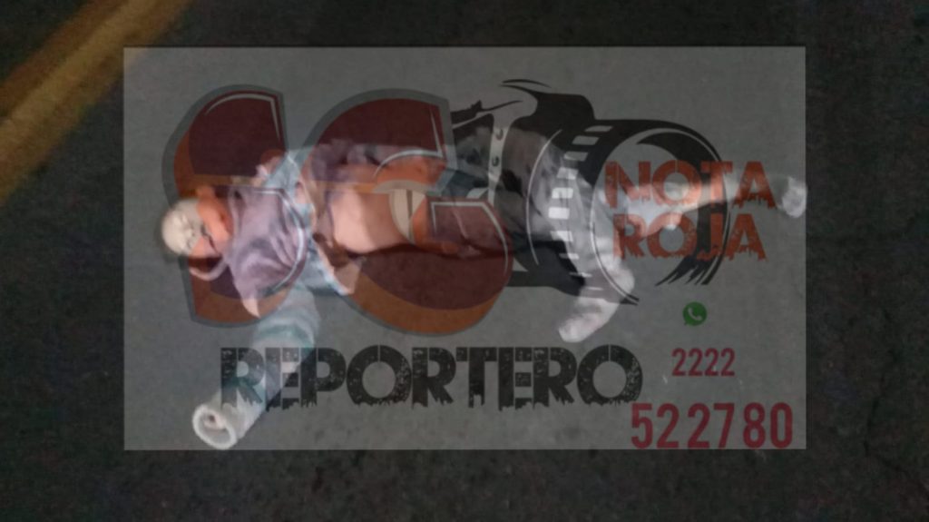 Muere menor de edad tras accidente en motocicleta sobre la Amozoc-Nautla