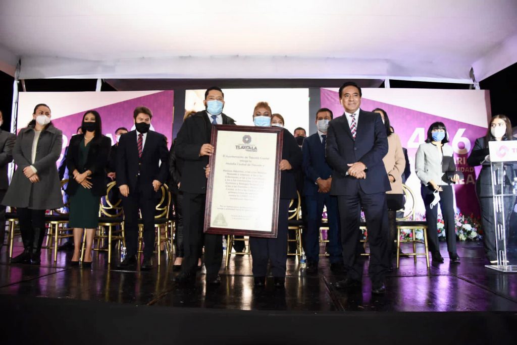 Reconoce Ayuntamiento de Tlaxcala a personal médico y hospitalario combatiente de la enfermedad COVID19 con la “Medalla Ciudad de Tlaxcala”