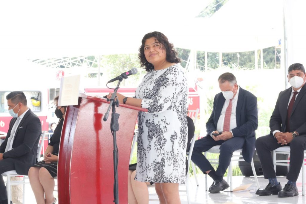 Karina Pérez Popoca rinde su Tercer Informe de Labores