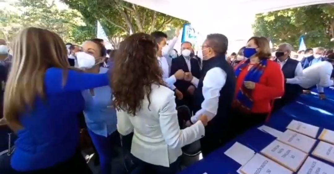 Video desde Puebla: Ediles electos de Puebla y San Andrés Cholula apoyan a Augusta Valentina para la dirigencia estatal del PAN