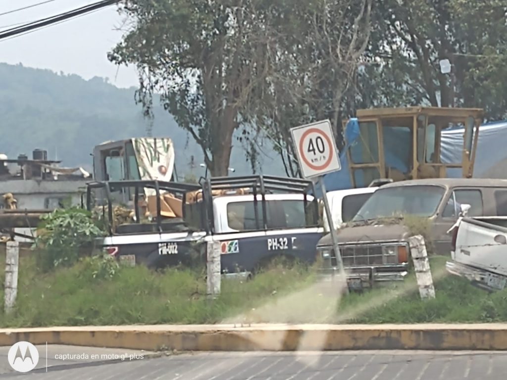 Edil de Huauchinango denuncia el maltrecho estado en que le dejaron la corporación policíaca