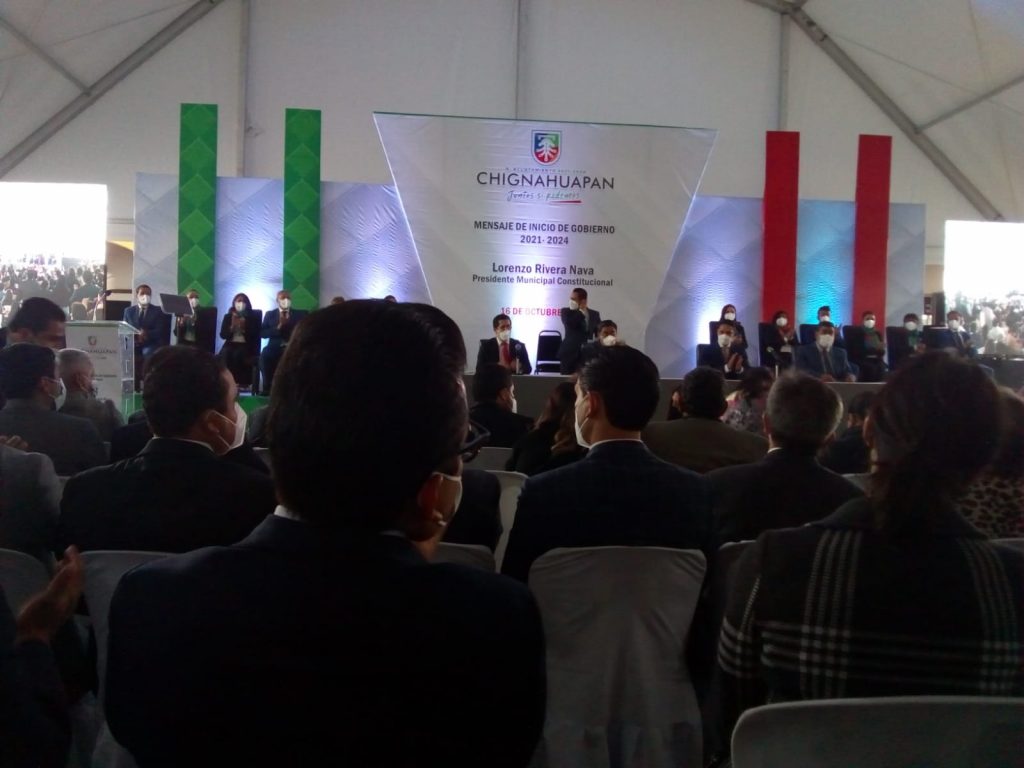 Video desde Puebla: Seguridad y combate a la pobreza, prioridades en Chignahuapan, reiteró Lorenzo Rivera Nava