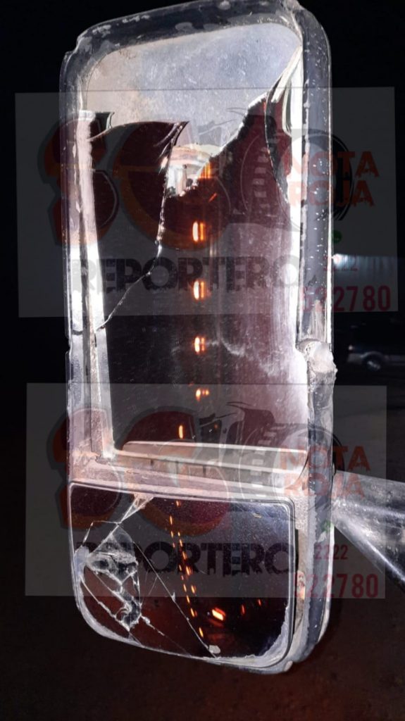 Delicuentes arrojan piedras a transporte de carga pesada para robarles en Cañada Morelos