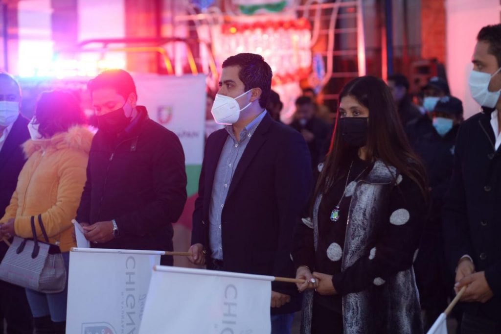 Desde Chignahuapan: Lorenzo Rivera entrega las primeras patrullas