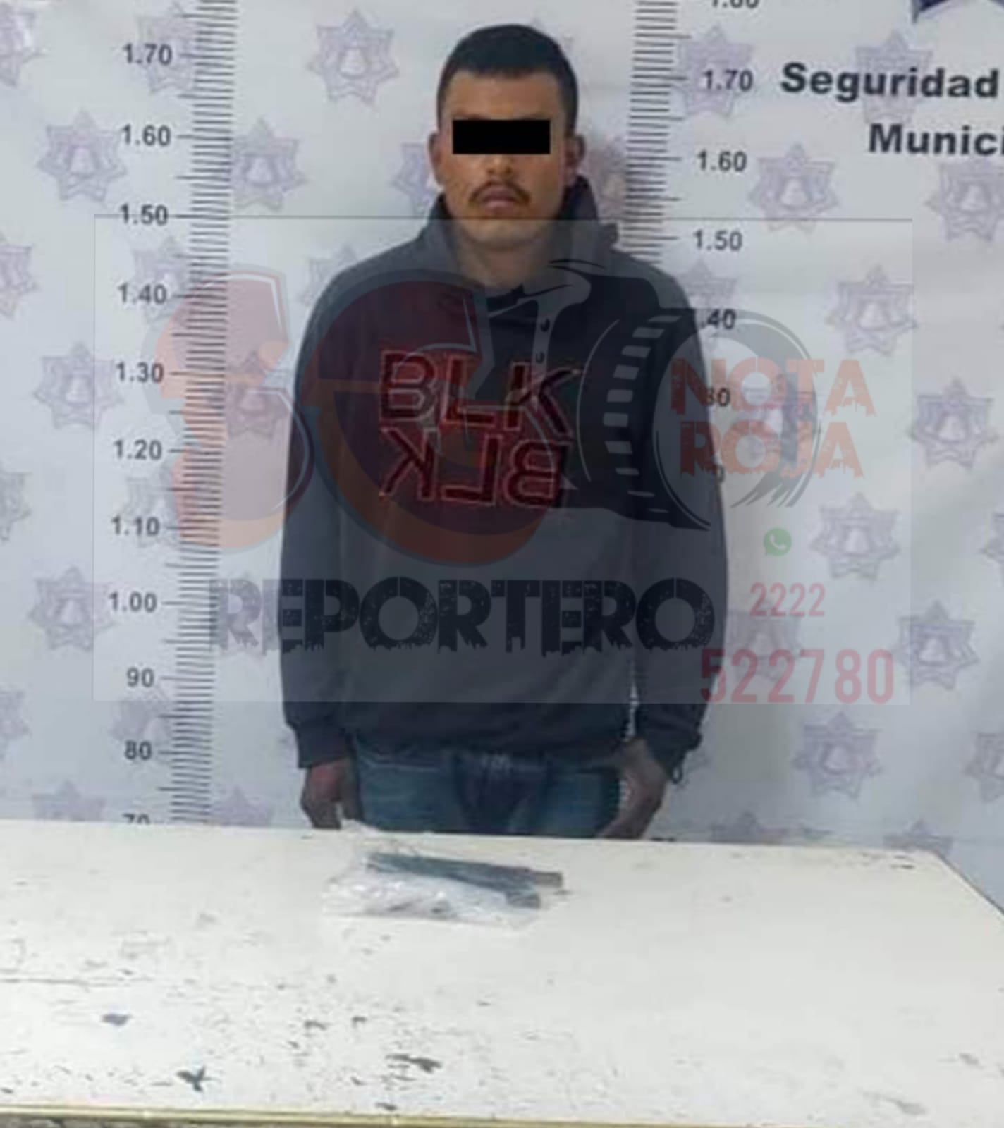 Detienen a sujeto por portación de arma de fuego sin licencia y balear a un joven en Tlacotepec de Benito Juárez