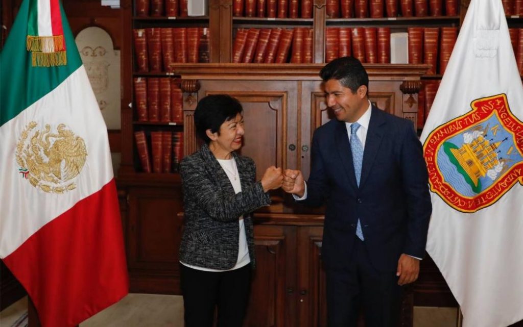 Sostuvieron su primera reunión Lilia Cedillo y Eduardo Rivera