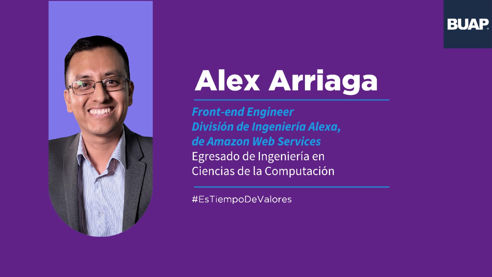 La BUAP fue para mí una ventana a otro mundo: Alex Arriaga