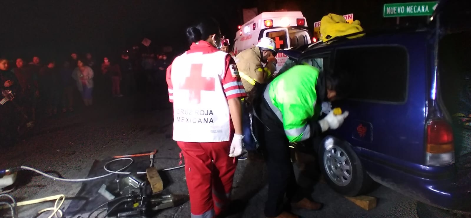 Desde Huauchinango: Dos lesionados de gravedad, saldo de accidente en la carretera a Nuevo Necaxa