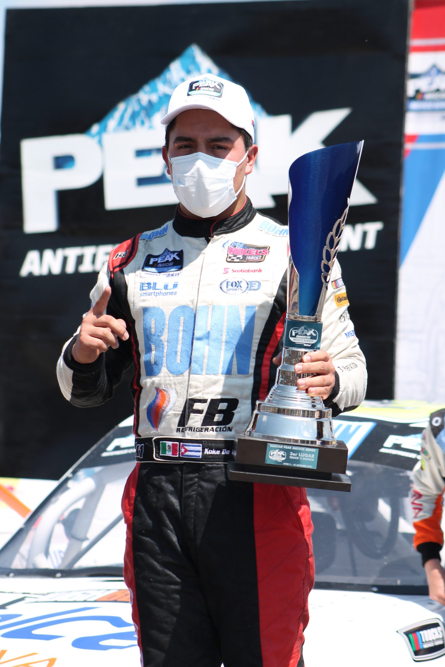 Jorge de la Parra logra podio en Aguascalientes
