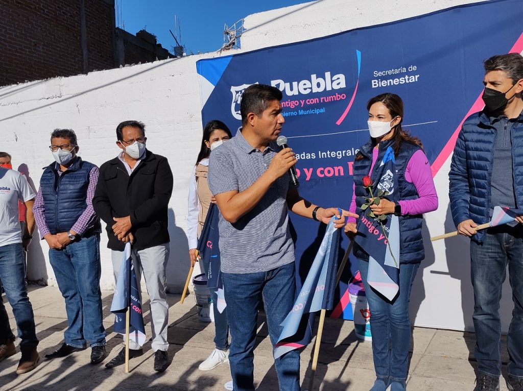 Video desde Puebla: Eduardo Rivera pone en marcha Jornadas Integrales en San Jerónimo Caleras