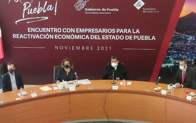Diálogo con todos los sectores sociales de Puebla, subrayó el gobernador Barbosa