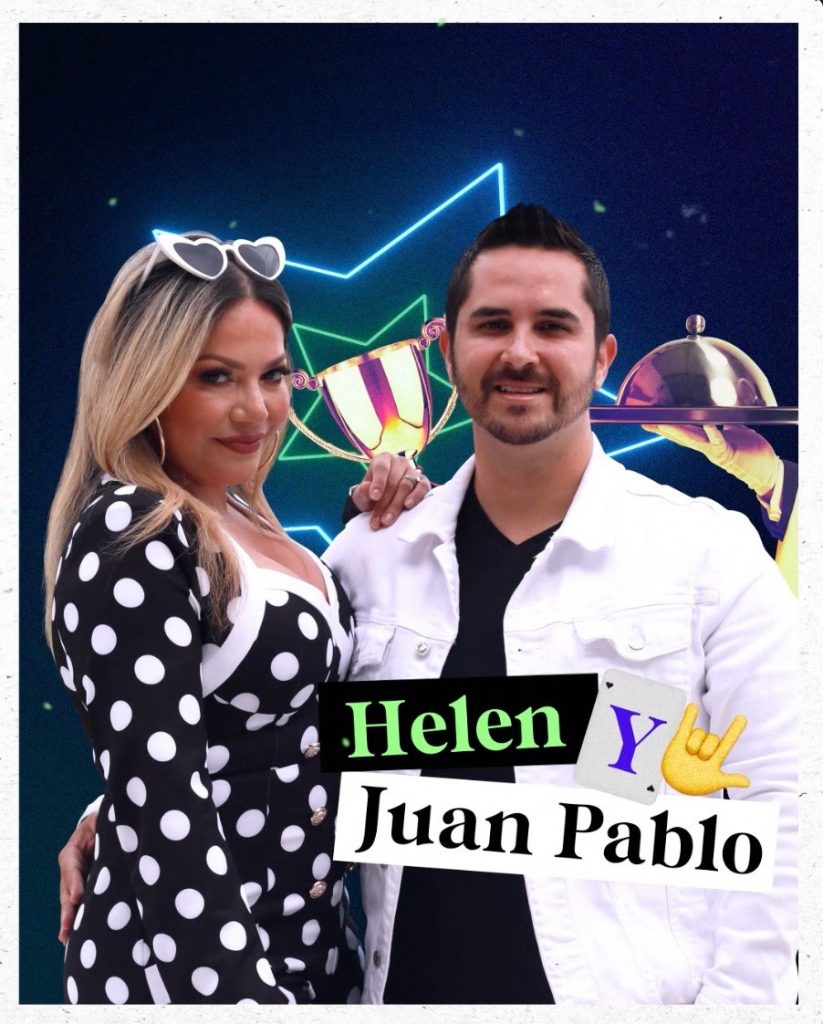 Helen Ochoa y Juan Pablo Santos fueron la pareja eliminada de “Inseparables, amor al límite”