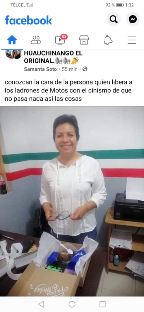 Acusan a MP de Huauchinango de no querer procesar a acusados de robo de motocicletas