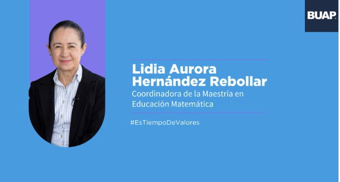 Mi visión es que México sea un país adelantado en la enseñanza de las Matemáticas: Lidia Hernández Rebollar