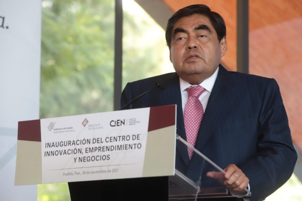 Video desde Puebla: Gobernador Barbosa pone en marcha el Centro de Innovación, Emprendimiento y Negocios