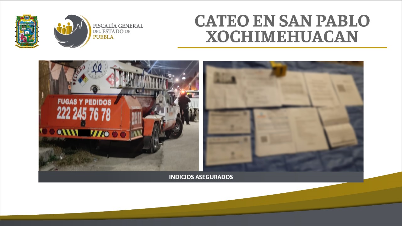 Video desde Puebla: Catean inmueble en Xochimehuacan y detectan pipa