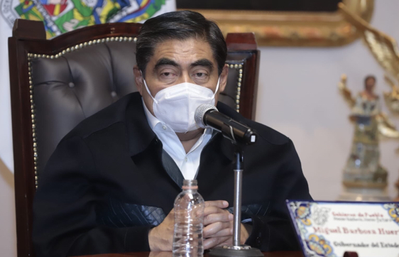 Video desde Puebla: Gobernador Barbosa indicó que IMSS podría hacer 2 hospitales para sustituir a San Alejandro